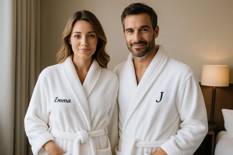 Waarom kiezen voor een gepersonaliseerde badjas?